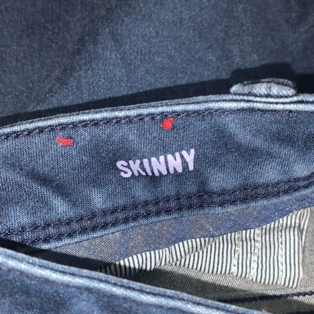 Banana Republic Womens Size‎ 28 Denim Skinny Ankle Jeans Blue Pockets Stretch